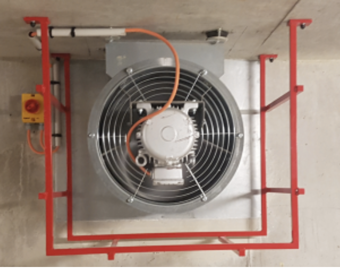 Ventilateur de parking